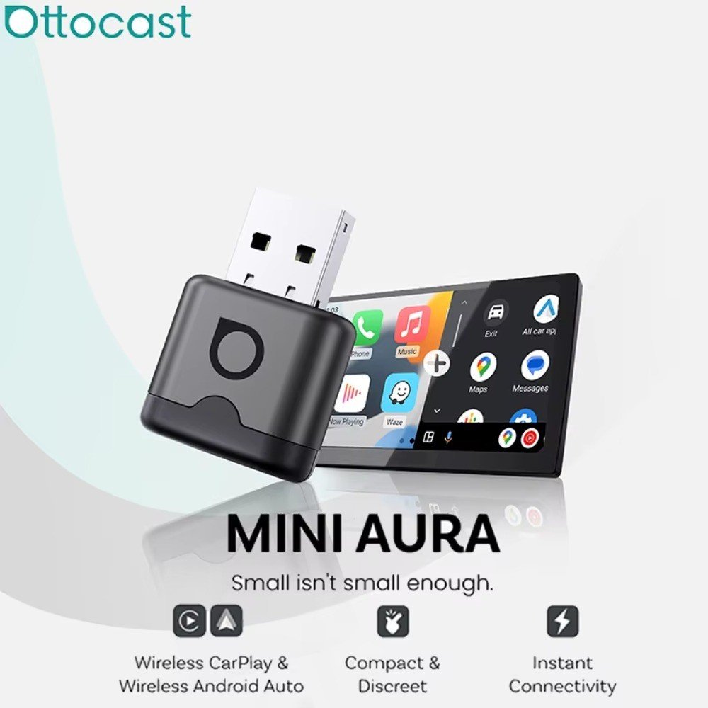 ottoacst mini aura wirless carplat android auto